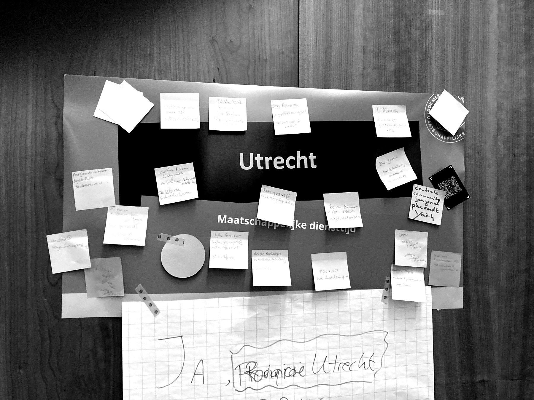Post-its en ideeën