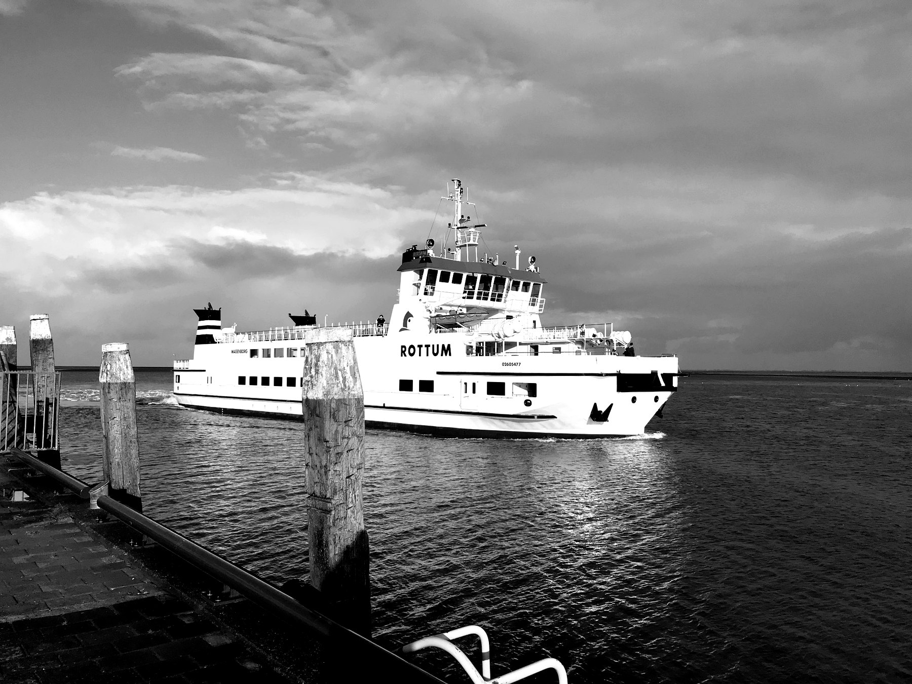 Veerboot naar de Wadden